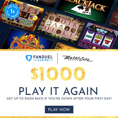 fanduel motor city casino online.